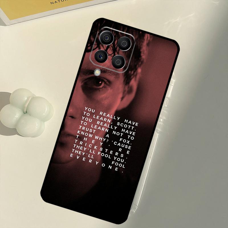 Чехол Dylan O'Brien Teen Wolf для Samsung Galaxy M33 M13 M14 M12 M32 M52 M31 M55 M15 M11 M21 M35 M53 M34 M54 M06 M16