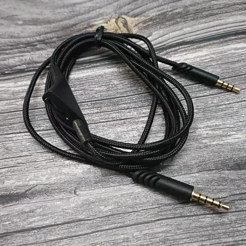 Плетеный кабель для гарнитуры Astro A10 A40, 3,5 мм(1/8") Аудиокабель Универсальная совместимость Удлинительный кабель