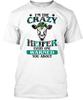 Футболка "Я Сумасшедшая Телка" Сделано в США Размеры от S до 5XL