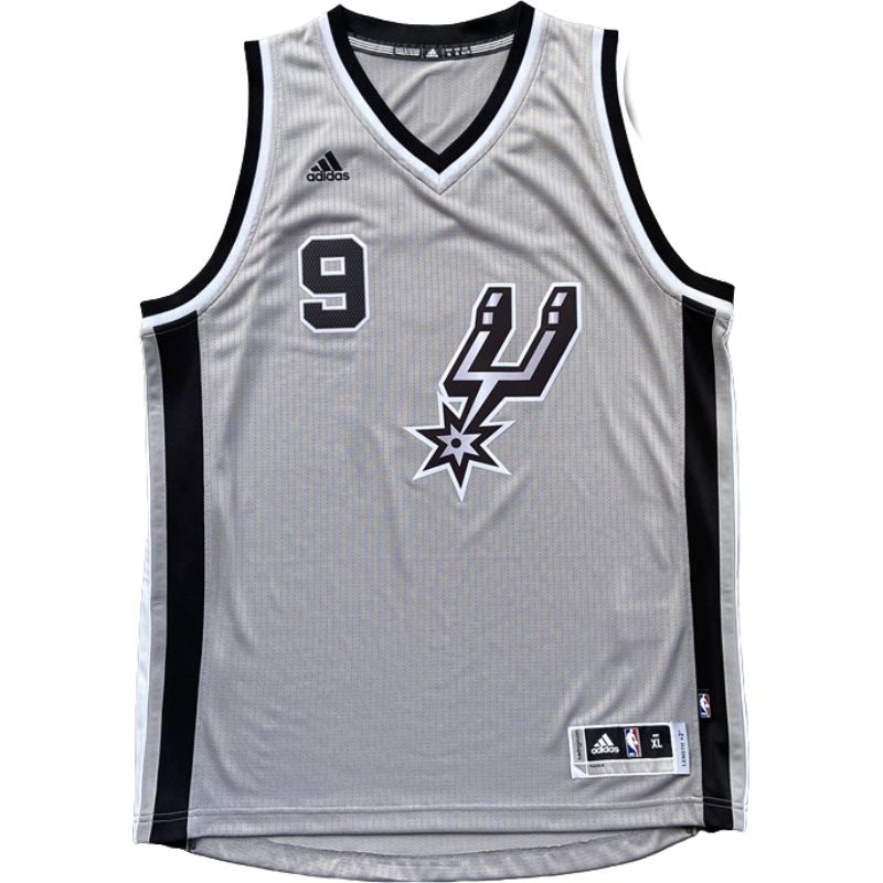 Adidas X NBA Collaboration San Antonio Spurs Swingman Fan Edition Tony Parker Soft Comfortable Skin-Friendly Basketball Jersey 7470A-3HU-K9177