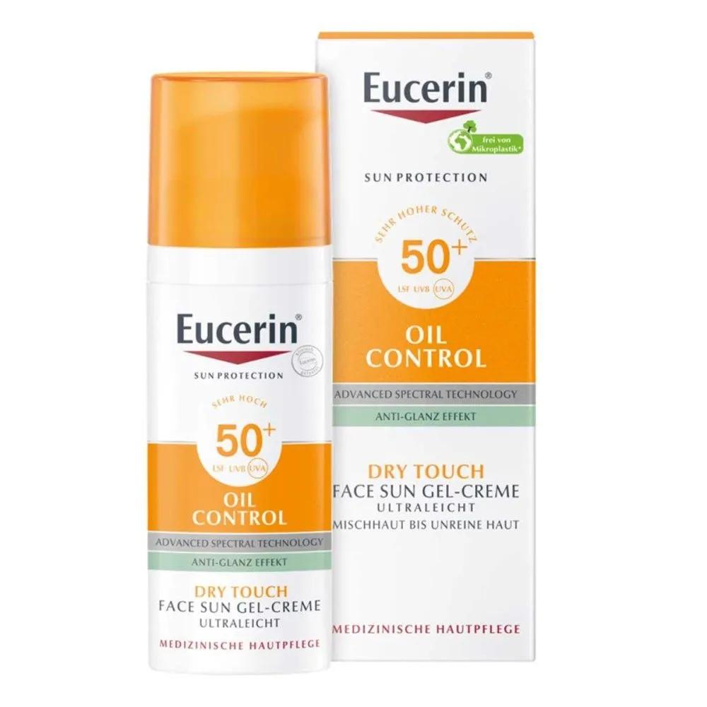 Eucerin Eucerin Солнцезащитный Гель-Крем Oil Control SPF50+ 50мл