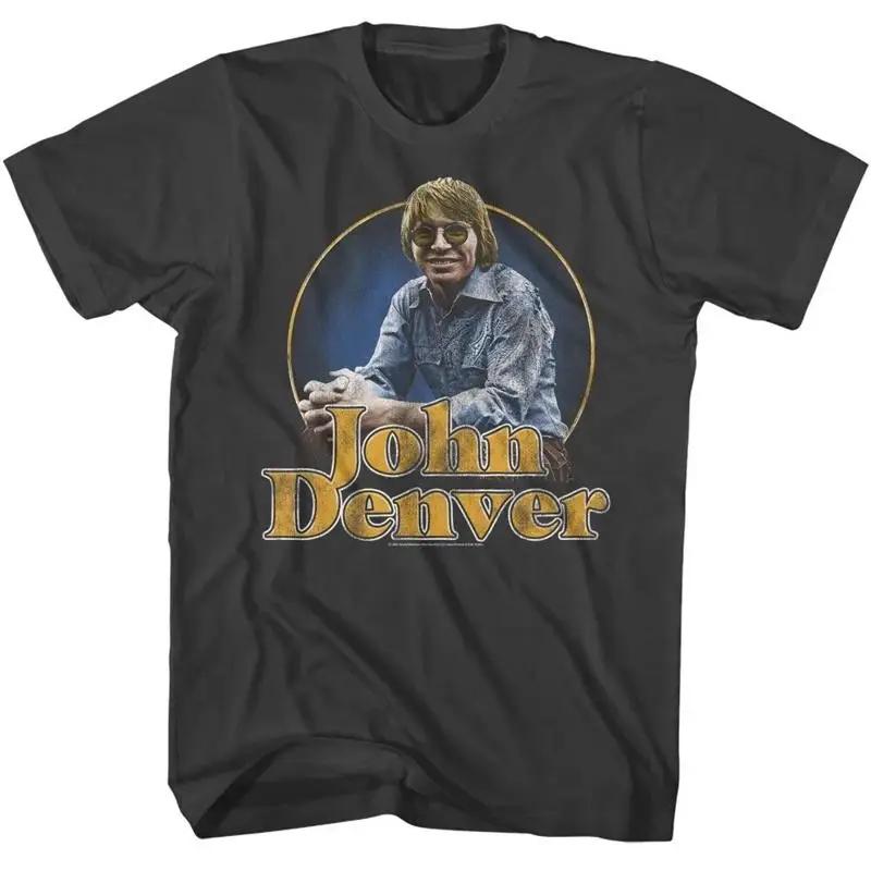 John Denver T Shirt Adult Country Music Singer Take Me Home Stone Cotton