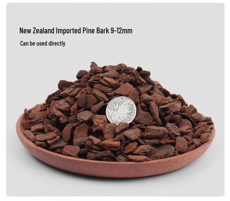 Special Fermented Pine Bark Substrate for Clivia, Phalaenopsis, and Dendrobium Orchids, New Zealand Bark for Top Dressing