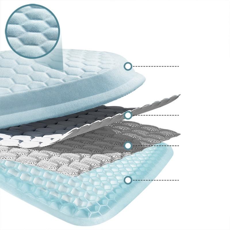 Подушка на сиденье автомобиля Подходит для долгих поездок Ежедневных поездок на работу Комфортное вождение Снятие давления Длительное использование