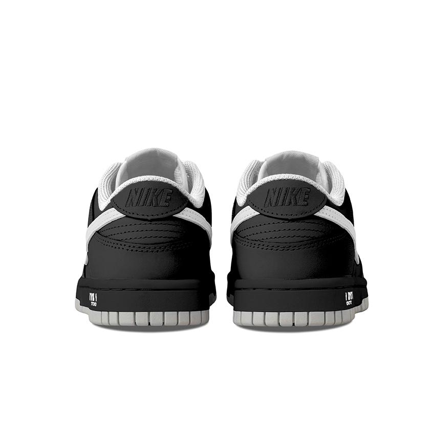 Nike Dunk Fengye South, Small Flower Slip Resistant Abrasion Resistant Low top Skateboard Shoes Women's Black DD1503-103(Team676-)