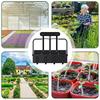 4-Grid Soil Blocker - Handheld Seed Blocker Tool for Outdoor Plant Seed Tray, Perfect for Seed Starting and Gardening