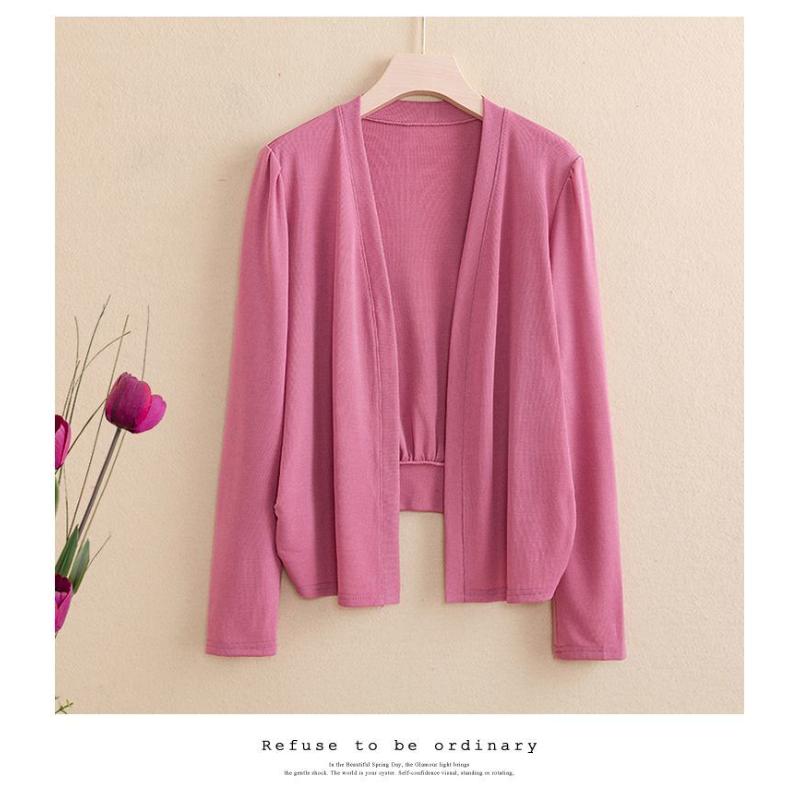 Новый осенний женский с V-образным вырезом, модный, однотонный, универсальный, повседневный, высококлассный вязаный универсальный топ