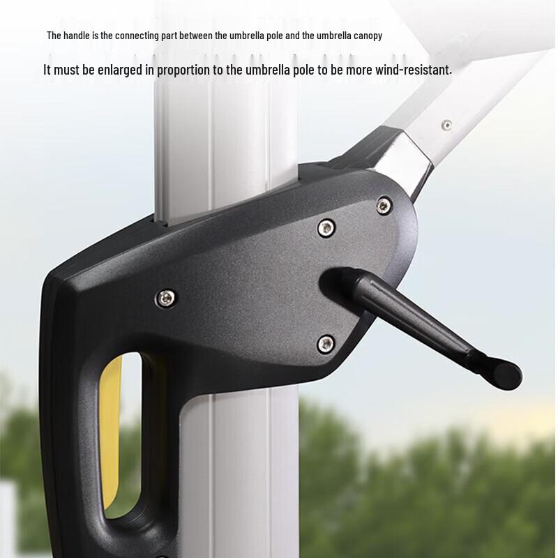 Jing'an Tong Outdoor LED Sunshade Umbrella