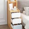 Bedside Table Simple Modern Bedroom Small Ultra-narrow Bedside Cabinet Rental Room Small Cabinet Simple Bedside Rack