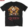Queen Men's Women's Adult Kids T-Shirt Classic Crest Logo Free Postage