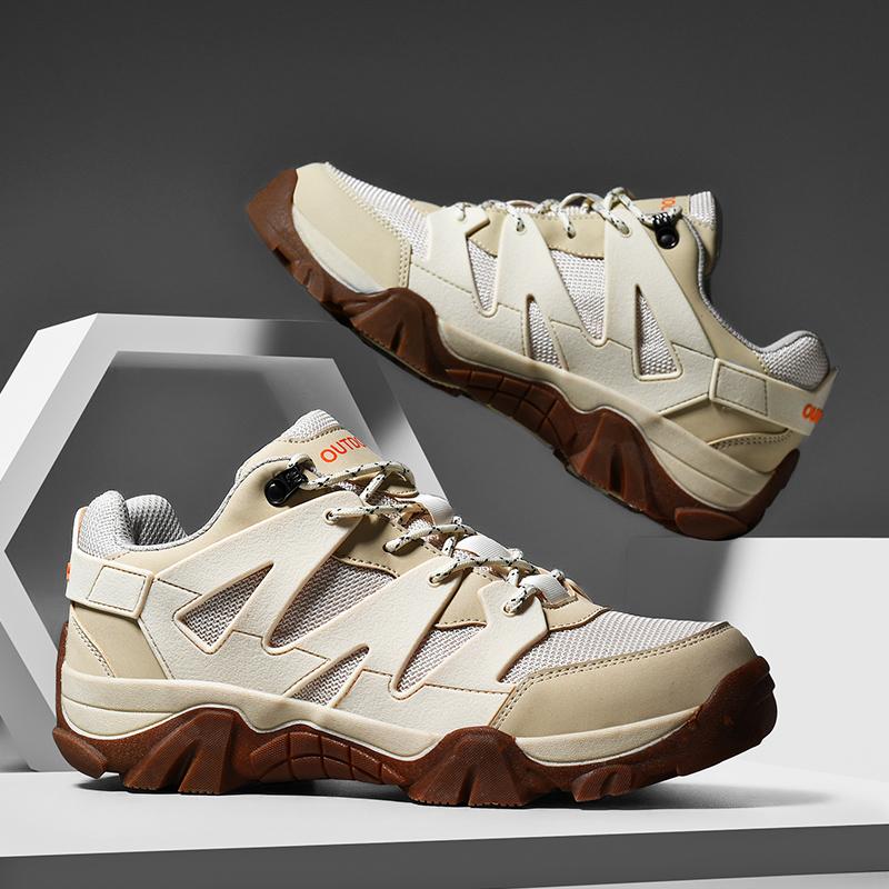 Men's Plus Size Anti Slip and Wear-resistant Sports Shoes Men's Shoes Outdoor Hiking Shoes Hiking Shoes Off-road Running Shoes 39-48