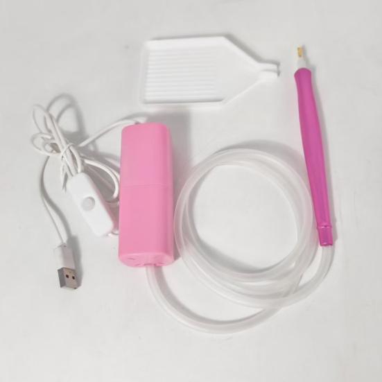 Алмазная ручка-вакуумная ручка для художественного творчества Электрическая алмазная ручка для художественного творчества Инструмент для нанесения алмазов без воска