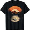 Women's Outdoor Activity T-shirt - Enjoy Fishing Moment Shirts Unisex Clothing Tops Graphic T Shirts Vintage T Shirt  Streetwear