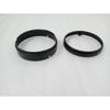 Royal Enfield Head Light Inner Outer Rim +Headlight Cap Black Steel |Fit For