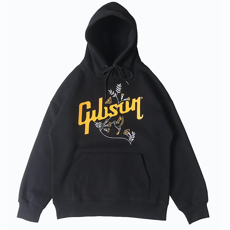 American Retro Hummingbird Letter Print Hoodie Mens Loose Fit Casual Pullover Sweatshirt Teens