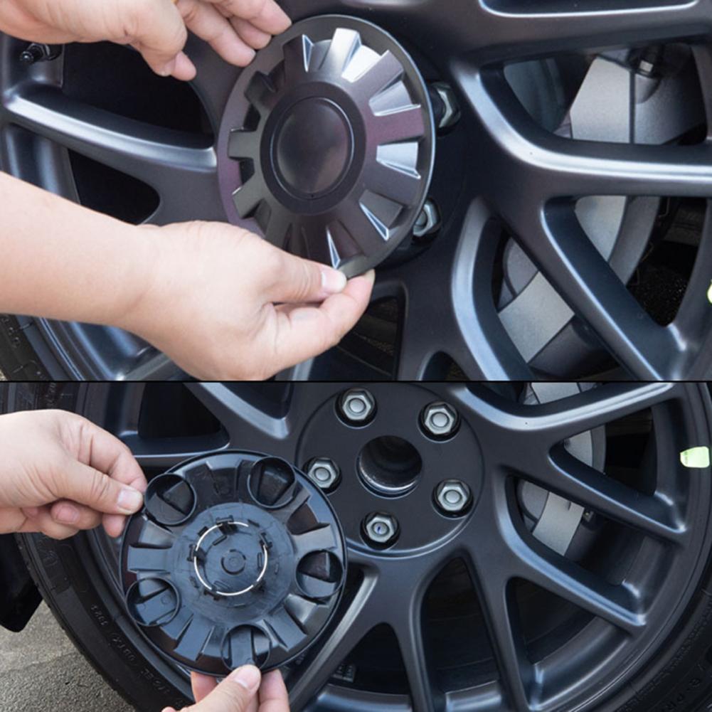 Стильные колпаки для ступиц Tesla Model 3 2024 года выпуска. Высокопрочные колпаки для ступиц колес для легкой установки. Запасные части для современных автомобилей.