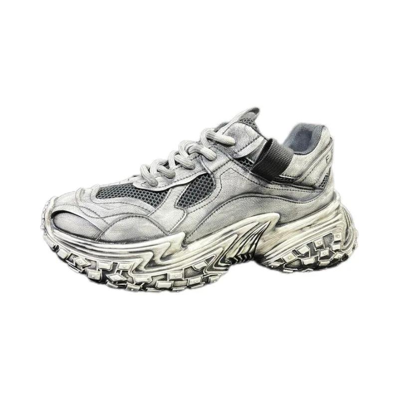 Мода 2024 года, новое специальное предложение, мужская обувь, дышащая, молодежная, нескользящая, универсальная, спортивная обувь, весна-осень, модная повседневная обувь, кроссовки