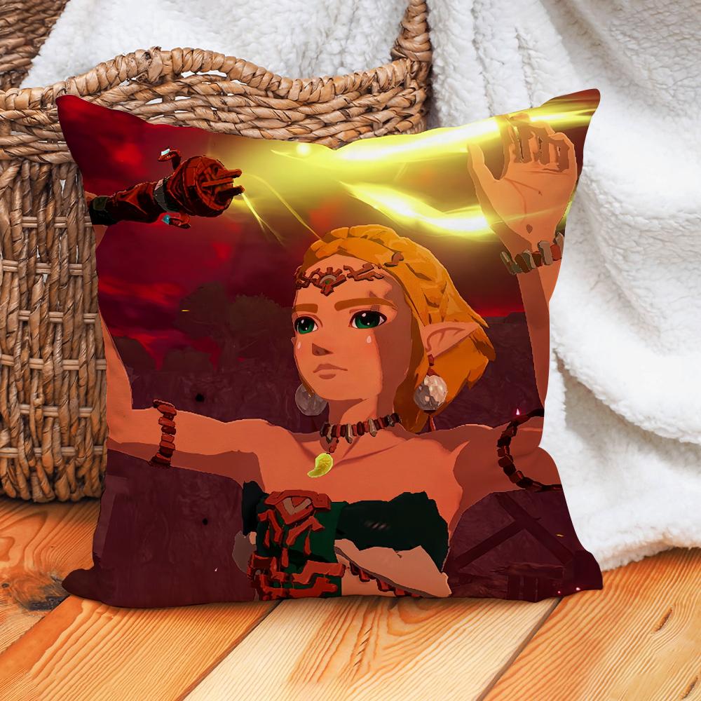 Игровое H-Hyrule W-Warriors A-Age Of I-Imprisonment Наволочка Домашний Декор Чехол для Подушки Подходит для Офиса Дивана Спальни Автомобиля