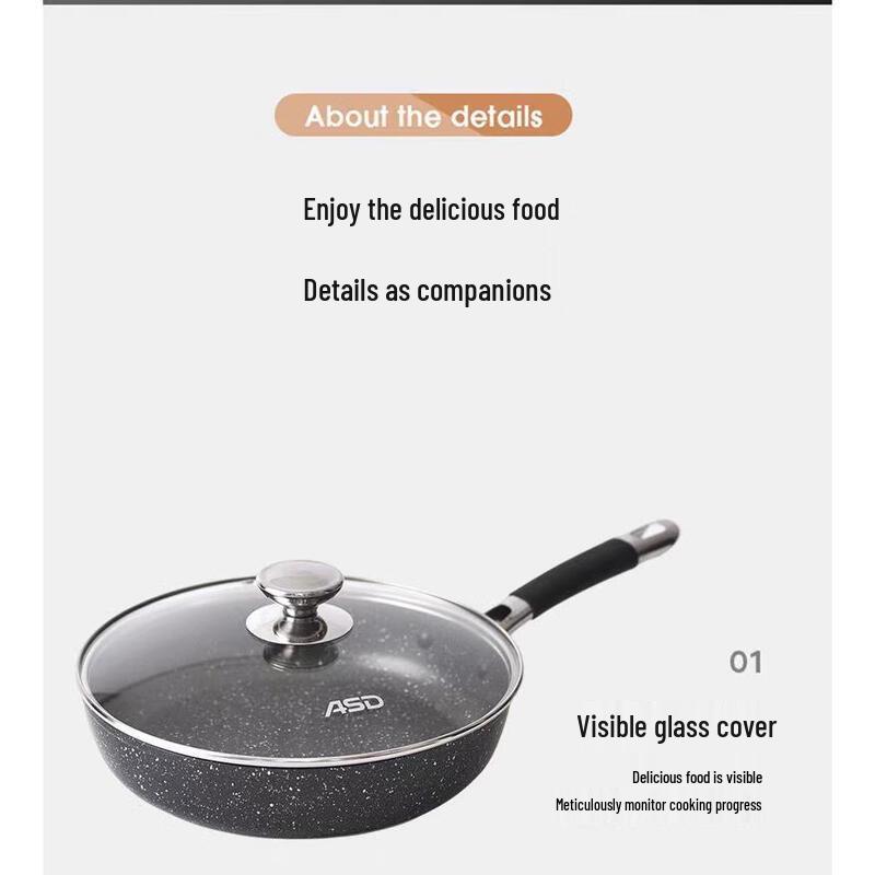 ASD Crystal Non-stick Frying Pan