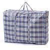Extra Large Strong and Durable Storage Bags Ideal for Laundry/Moving House/Shopping/Storage/Reusable Store Zip Bag Packaging