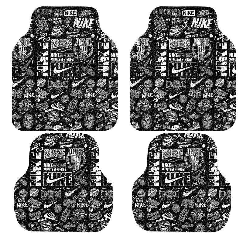 Cartoon Car Floor Mats, Universal Type for Driver and Passenger, Single-Piece Integrated Mat, Dirt-Resistant, Anti-Slip Car Mat, Upper Layer Carpet