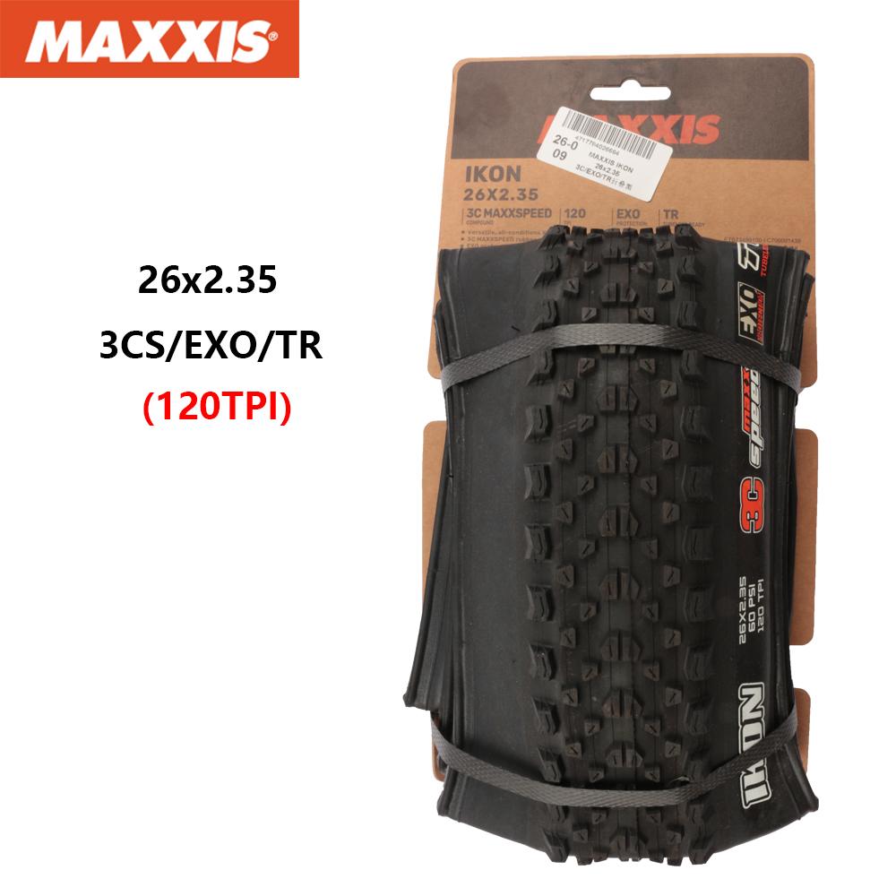 MAXXIS IKON Велосипедная электровелосипедная складная бескамерная шина с защитой от проколов для горных велосипедов 26x2.2/2.35 27.5x2.2/2.35 29x2/2.2/2.35/2.6