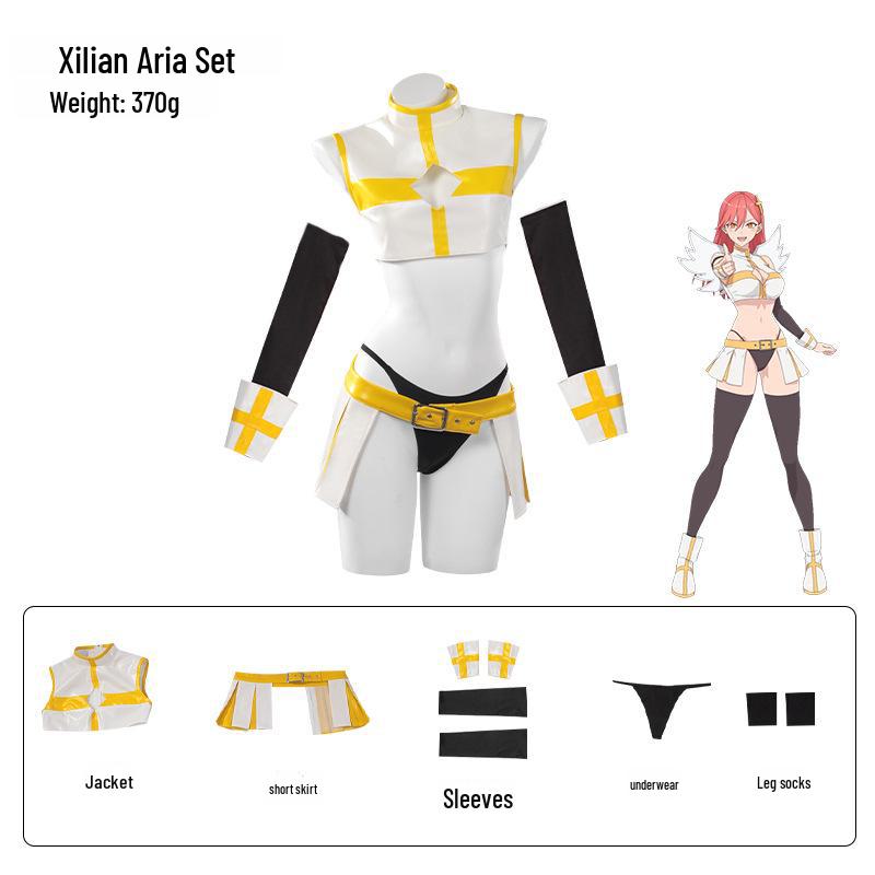 2.5D Искушение Тачибана Мика Косплей Костюм с Крыльями