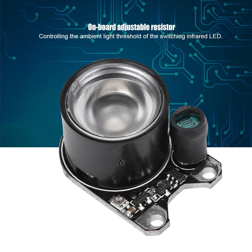 2PCS 3W 850 Infrared LED Light Infrared Photosensitive Lamp for Raspberry Pi Camera