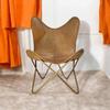 Кресло Butterfly Leather Chair – Экологически чистая кожа ручной работы, идеально подходит для гостиной или домашнего офиса.