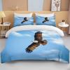 10 Sizes Male Eagle Bedding Set Duvet Cover Bed Set Quilt Cover Pillowcase King Queen Size Bedding Set For Child Gift
