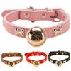 Довольно прочный изысканный питомец шея круг кость узоры кошка собака колокольчик ожерелье ежедневное сочетание