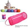 2pcs Zipper Closure Yarn Storage Bag Lightweight Knitting Organizer Tote  For Crocheting