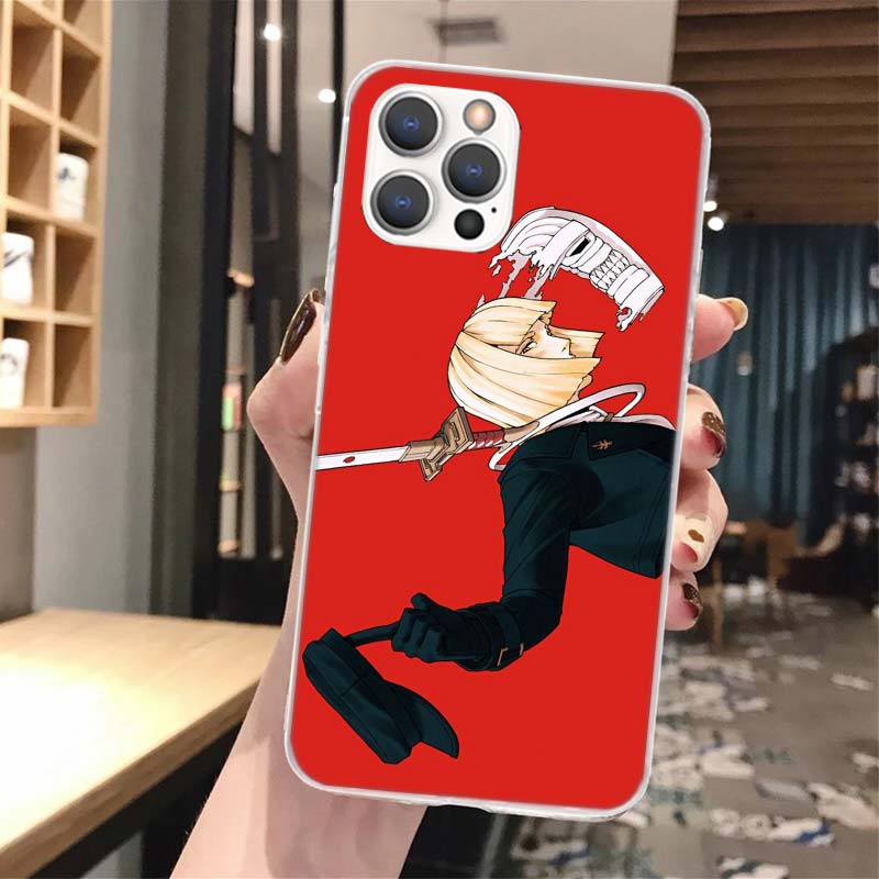 Bleach Синдзи Хирако Мягкий чехол для телефона для iPhone 16 15 14 13 12 11 Pro Max X XR XS 7 Plus 8 + SE 16Max Рисунок Индивидуальная обложка