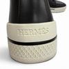 Excellent HERMES High cut sneakers black leather mens 41.5 182355ZH Used