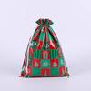 Christmas Gift Bag Pouches Extra Large New Year Gift Candy Bags Laser Printing For Christmas Package Decoration PE Xmas Bag