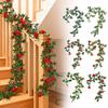 1,8 м Искусственная цветочная лоза, Искусственная цветочная лоза, Пластиковый цветок, Маскировка трубы, Украшение балкона