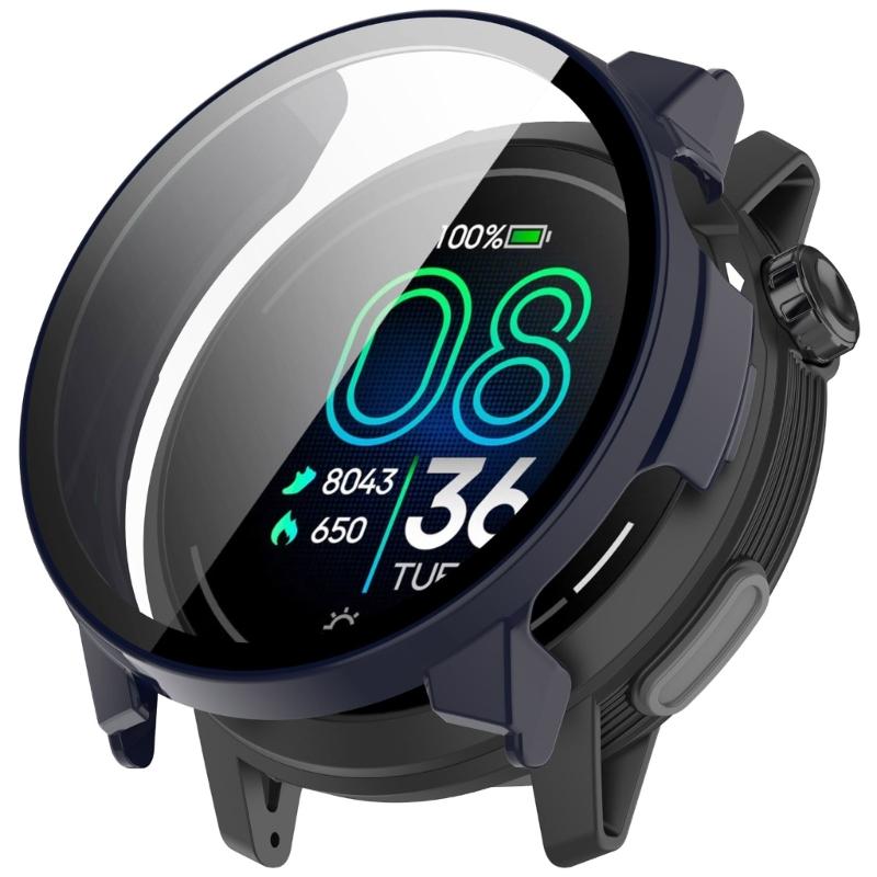 Защитная пленка для экрана часов, закаленное стекло, чехол из ПК для часов PACE, устойчивый к царапинам, пленка для смарт-часов, пыленепроницаемый