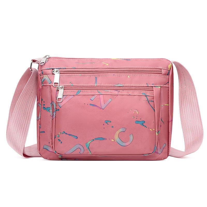 Модная женская сумка-мессенджер с несколькими карманами, высококачественная прочная тканевая сумка, женская легкая нейлоновая сумка через плечо для женщин