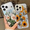 Oil Painting Rose Flower Phone Case For iPhone 17 Air 16e 16 15 14 Pro Max 13 17 Pro Max Shockproof Colorful Butterfly Pattern Hard PC Phone Cover