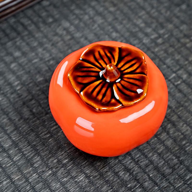 Керамическая чайница в форме хурмы DARUNYAO