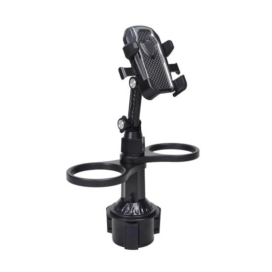 Автомобильный подстаканник, расширительный лоток, вращающийся на 360 градусов, устойчивый к сотрясениям, универсальный, простой в установке, автомобильный поднос для еды, держатель для мобильного телефона