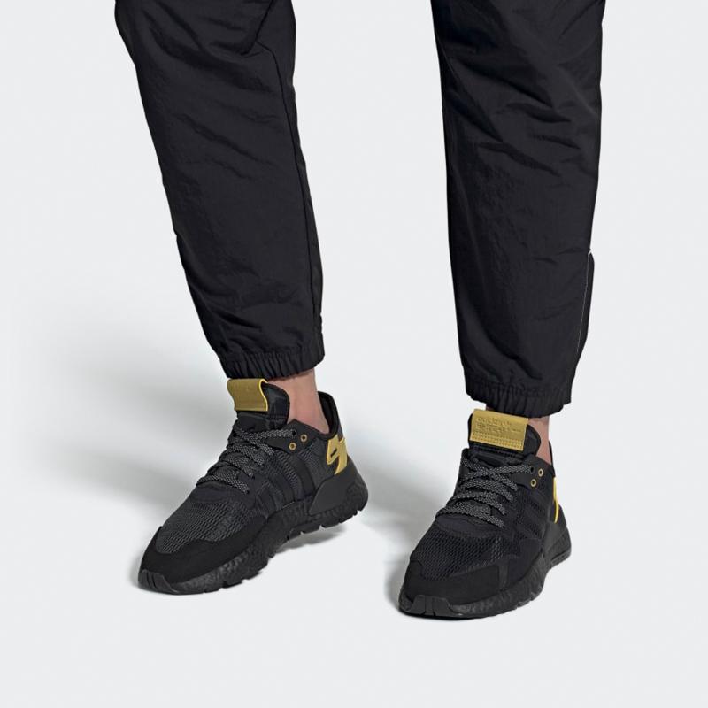Adidas Оригинальные кроссовки Nite Jogger 'Black Gold' FW6148