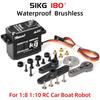 9imod Waterproof Brushless Coreless Servo 50KG 45KG 35KG 25KG Metal Gear Digital Servo for RC Model