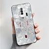 Pattern Case For ZTE Nubia RedMagic 7 5G Funda For Nubia RedMagic 7S 5G Soft Silicone Black Shell Cute Flower Cartoon Capa Cover