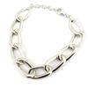 [L5349] - Silver Bracelet 'Choreography' 20 Cm 11 Mm