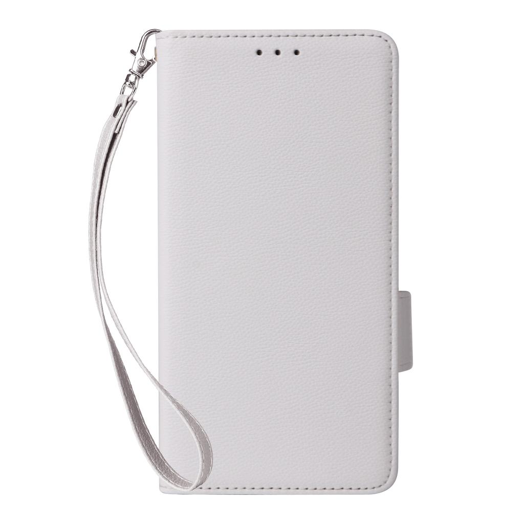 For ZTE Blade A75 5G/nubia Focus Case with Wrist Strap Litchi Texture PU Leather Wallet Phone Cover