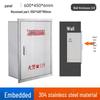Утолщенный recessed ящик для огнетушителя из нержавеющей стали
