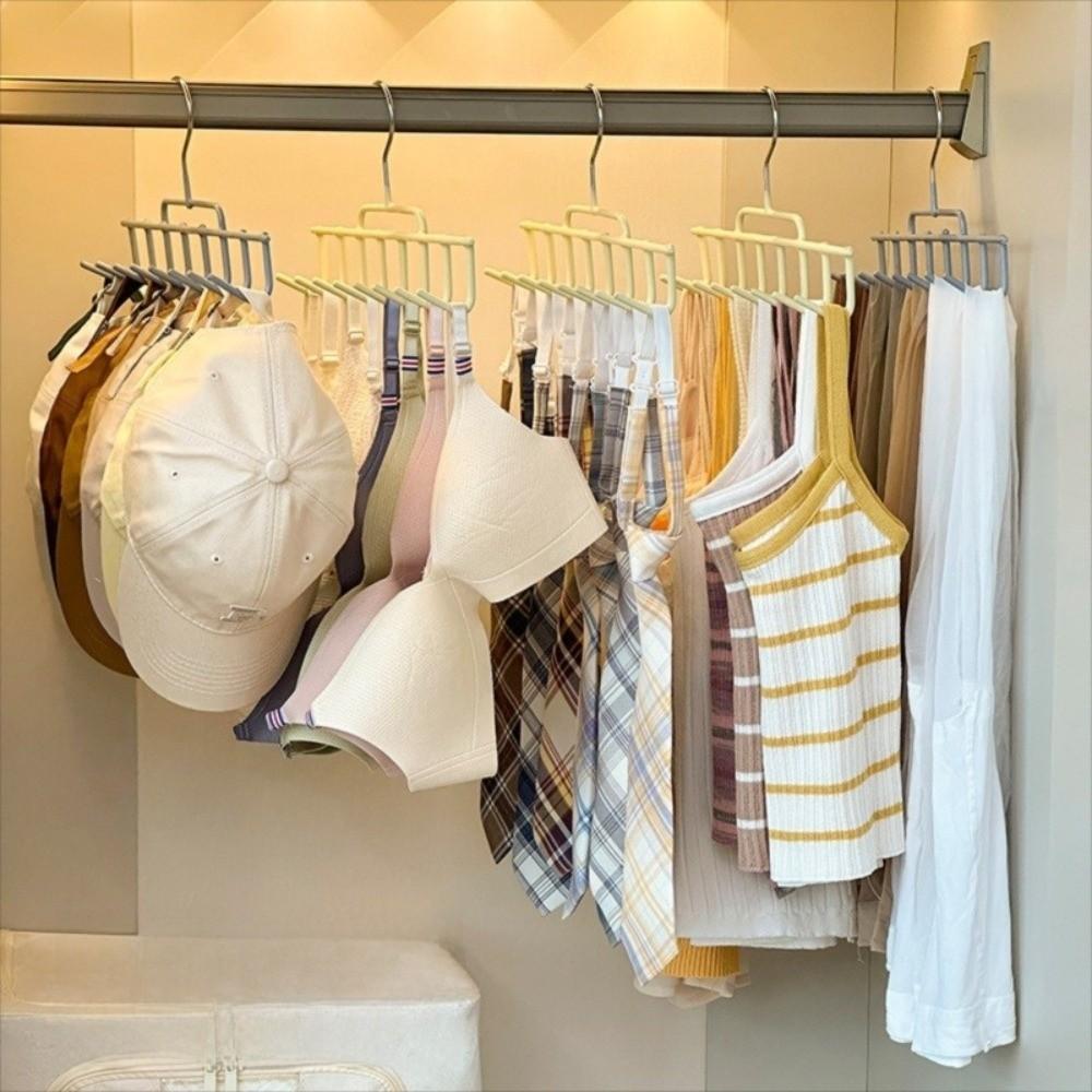 Multi-Function Storage Hat Hanger Wall Mount Scarf Storage Holder  Closet Organization