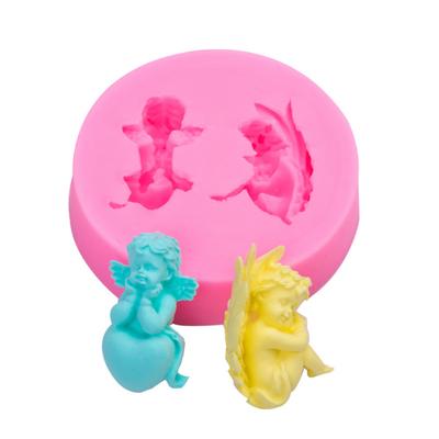 Ангел Детские Детские Помадка Печенье Торт Украшение Силиконовые Формы Сухой Темп Полимерная Глина