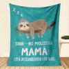 1 шт. Подарочное одеяло плед для мамы бабушки на годовщину день рождения подарки Я люблю тебя подарки праздничные подарки мягкое теплое для использования в любое время года